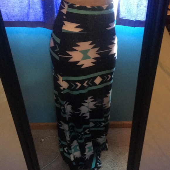 Aztec maxi skirt - Picture 4 of 4